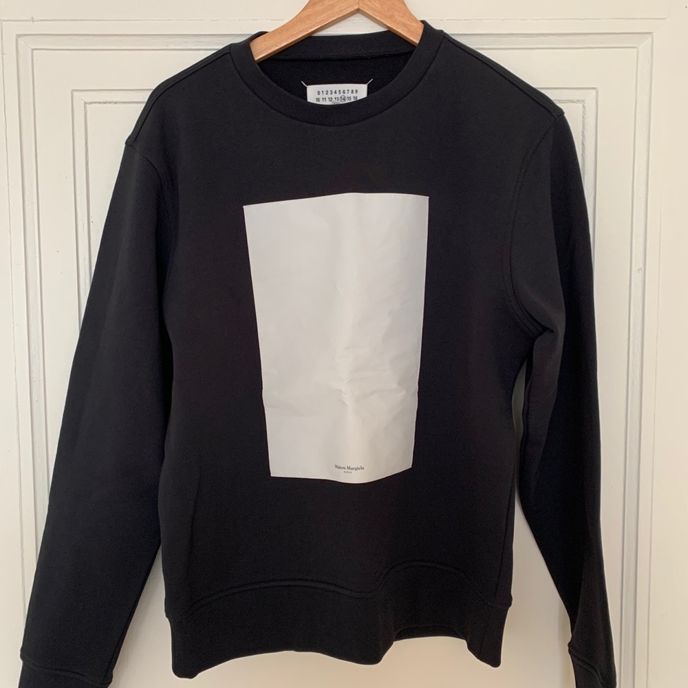Maison Margiela Blank Canvas Sweatshirt
